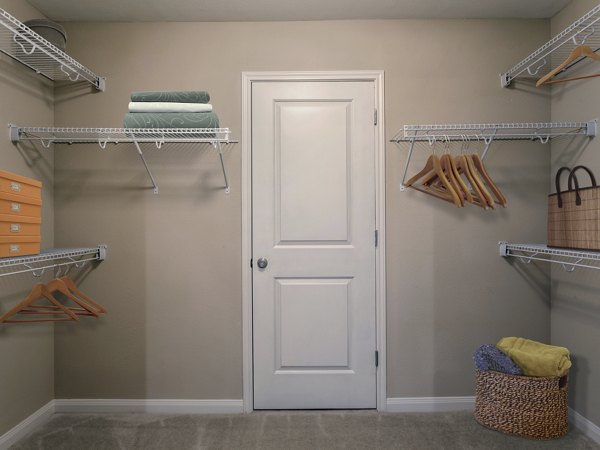 closet at Arlo Buffalo Heights Apartments