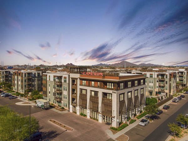 building at The Cameron Apartments