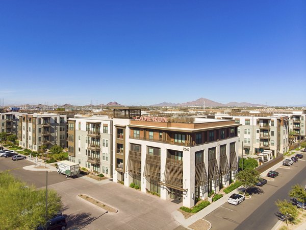 building at The Cameron Apartments