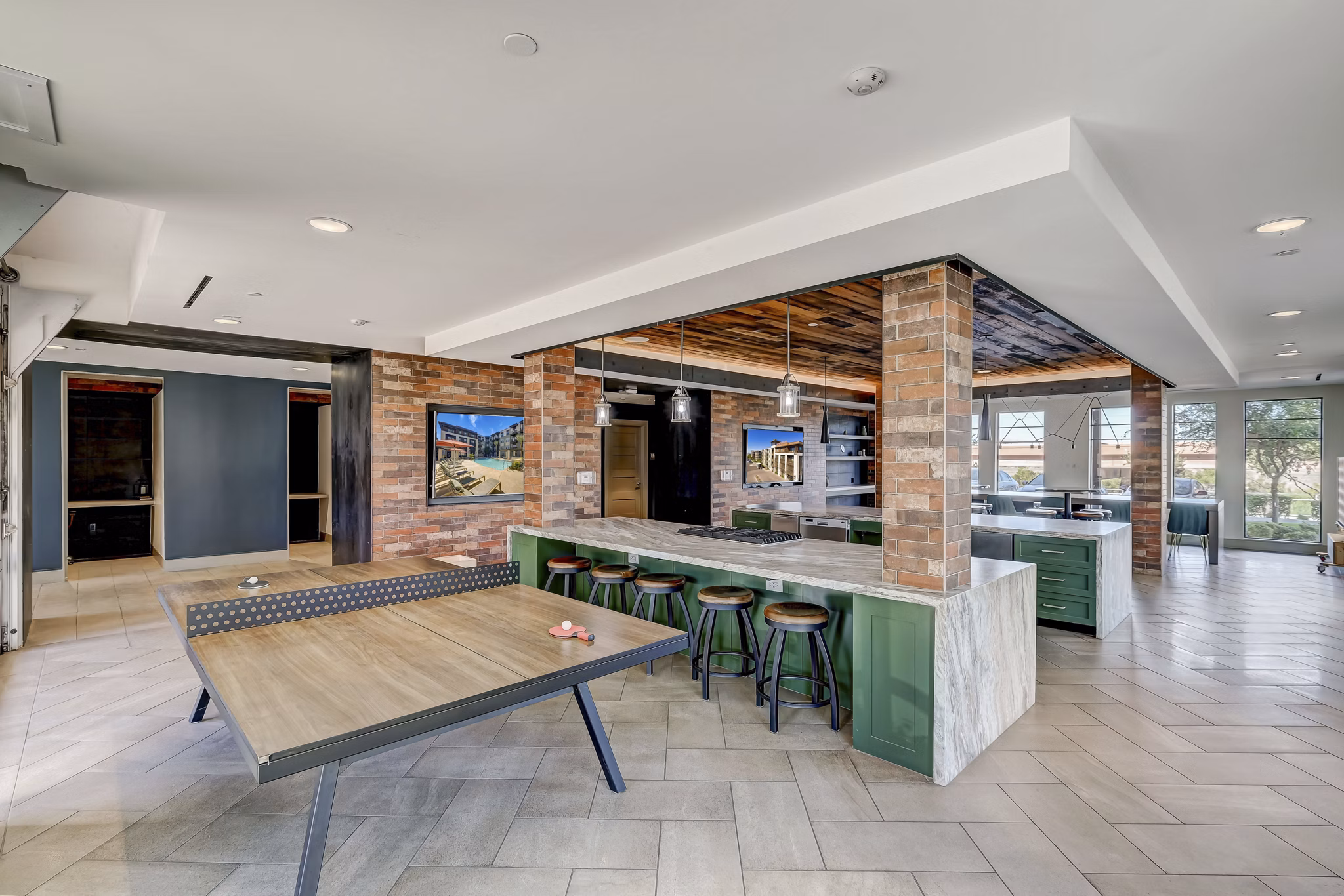 clubhouse at The Cameron Apartments