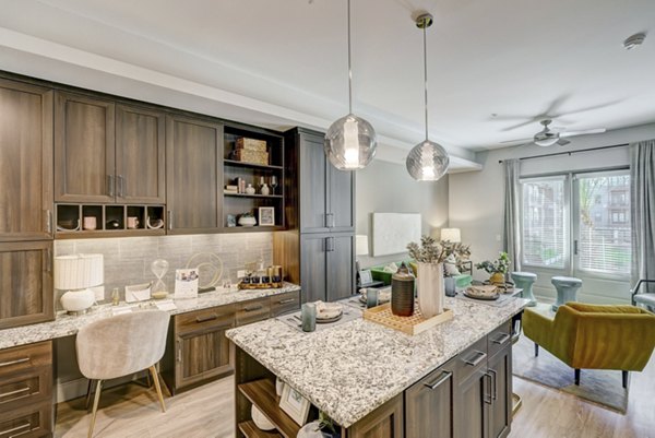 kitchen at The Cameron Apartments