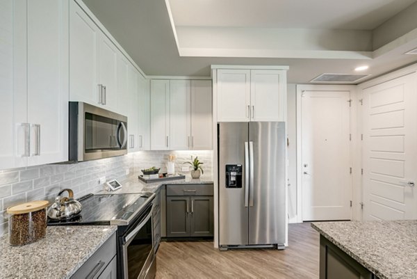 kitchen at The Cameron Apartments