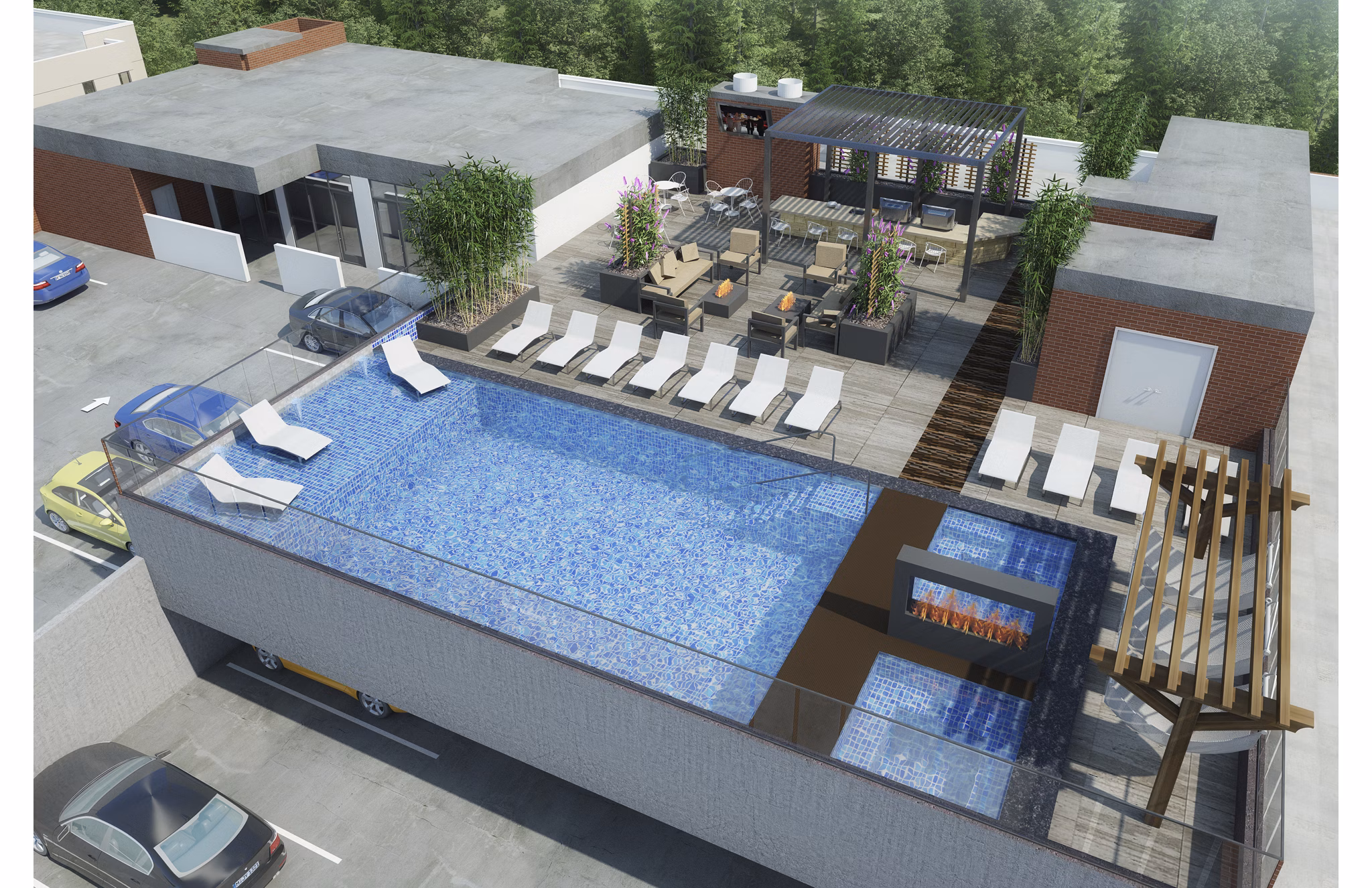 rendering at Union on Elizabeth Apartments