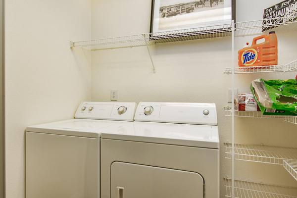 laundry room at Reveille Ranch Apartments
