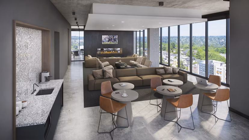 rendering at The M Apartments