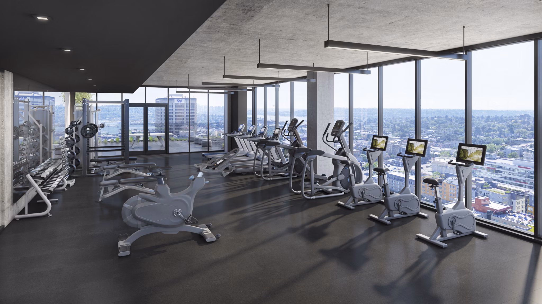 rendering at The M Apartments