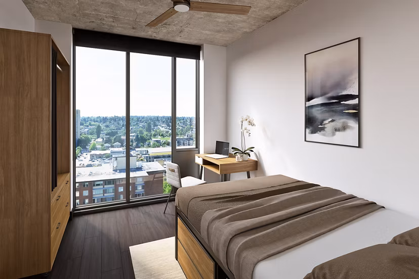rendering at The M Apartments