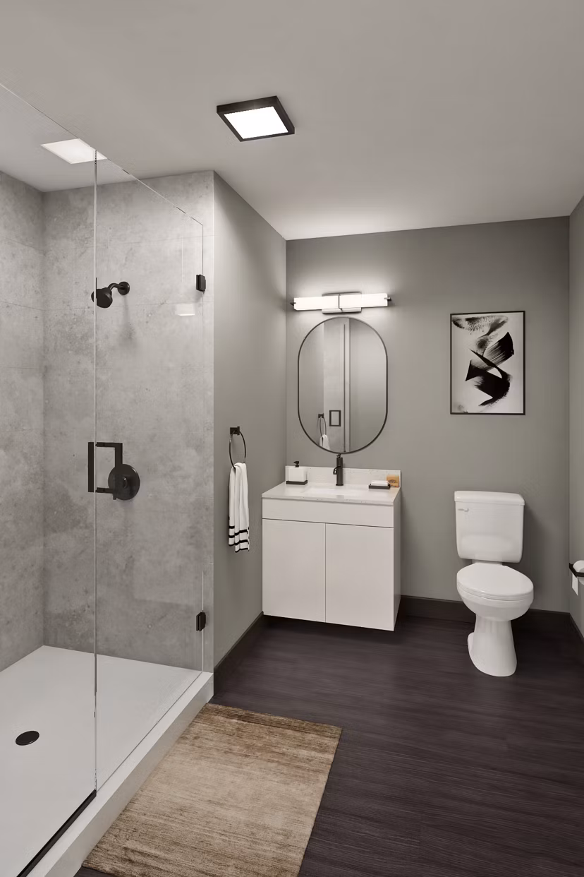 rendering at The M Apartments