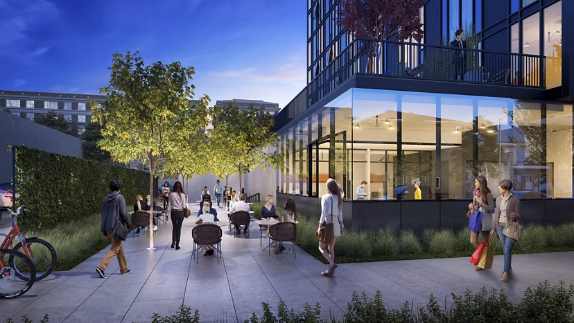 rendering at The M Apartments