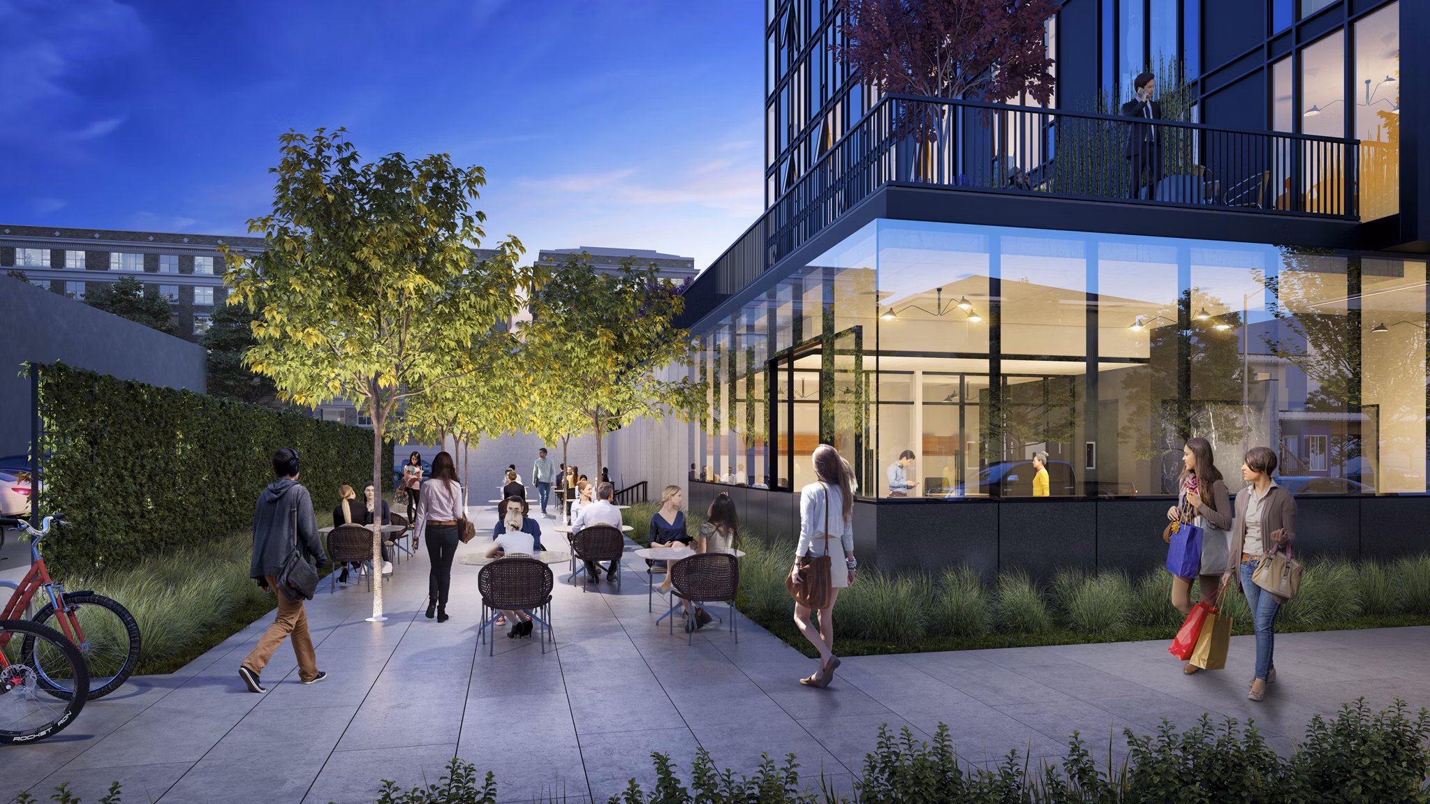 rendering at The M Apartments