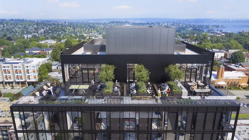 rendering at The M Apartments