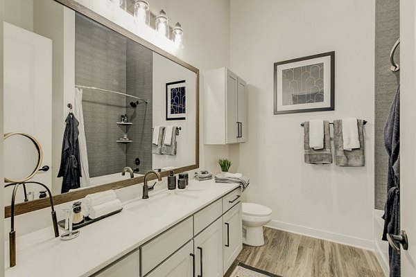 bathroom at Addison Grove Apartments