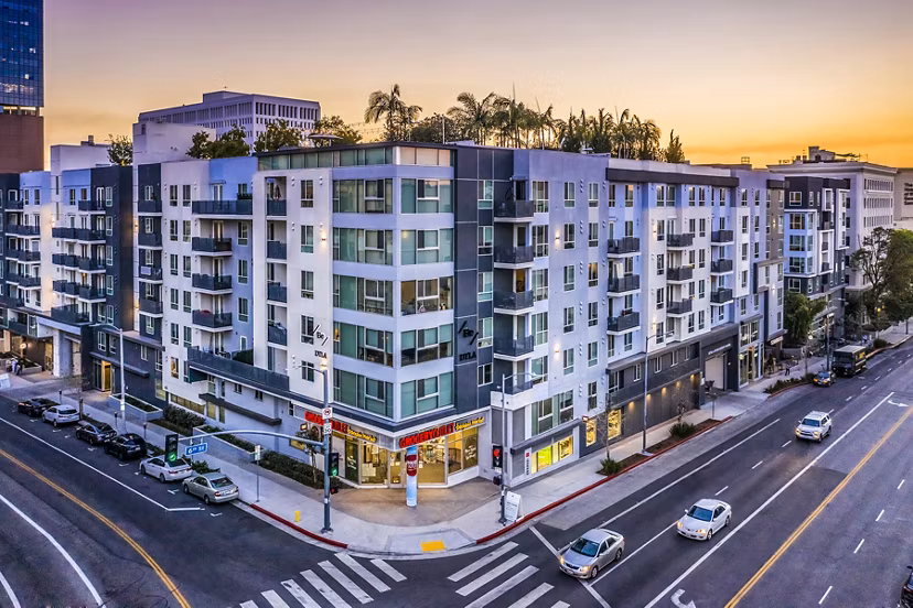 Be DTLA Apartments: Contemporary luxury apartment building in downtown Los Angeles