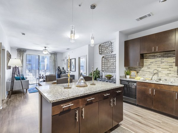 kitchen at The Avery on Southwestern Apartments