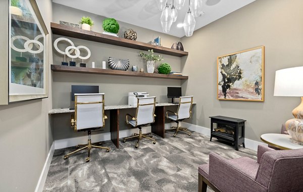 clubhouse at Everleigh Lakeline Apartments