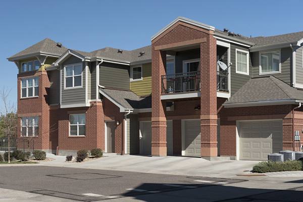 exterior at Griffis at Lowry Apartments