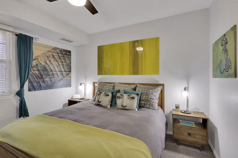 bedroom at Avia Lowry Apartments