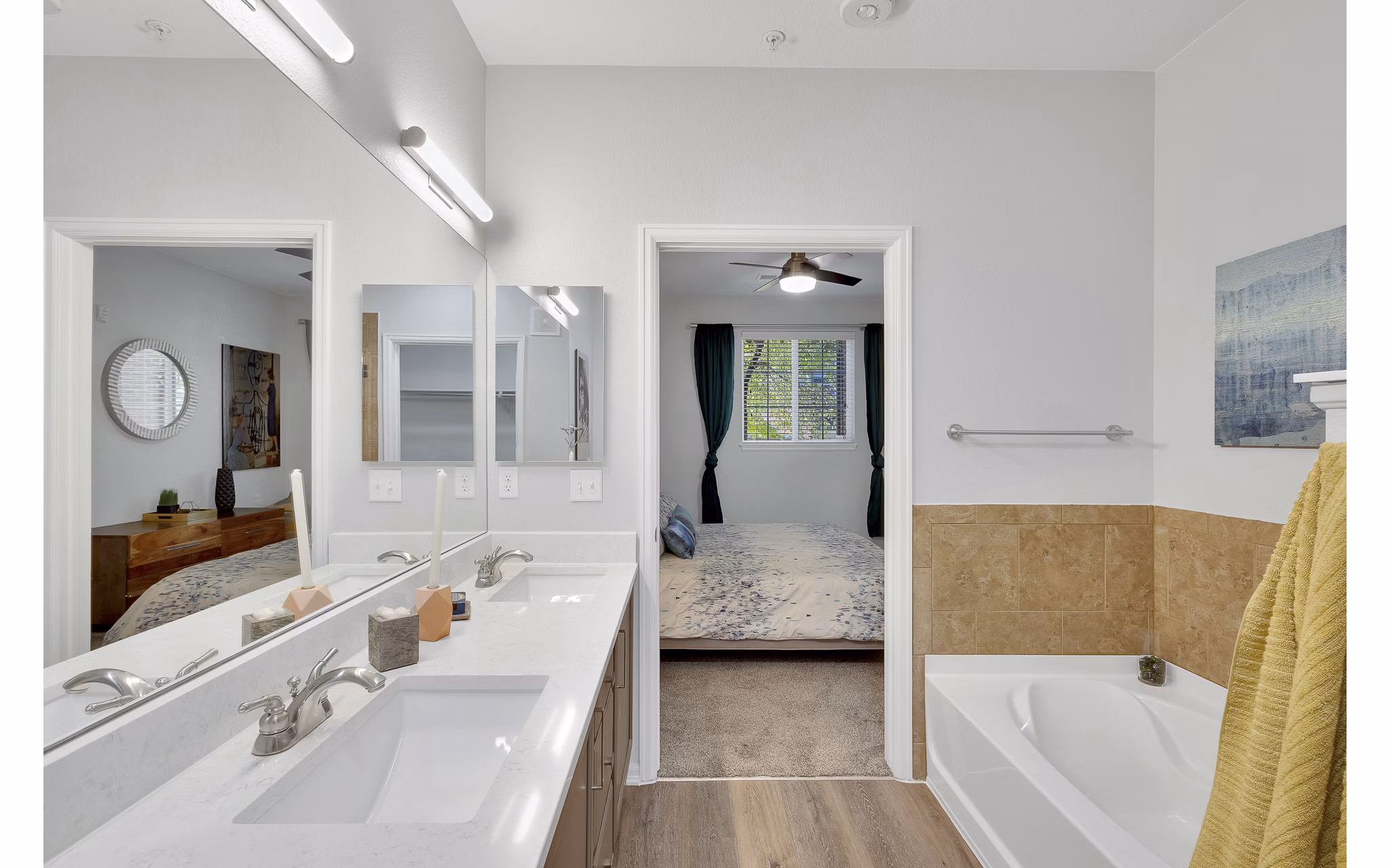 bathroom at Avia Lowry Apartments