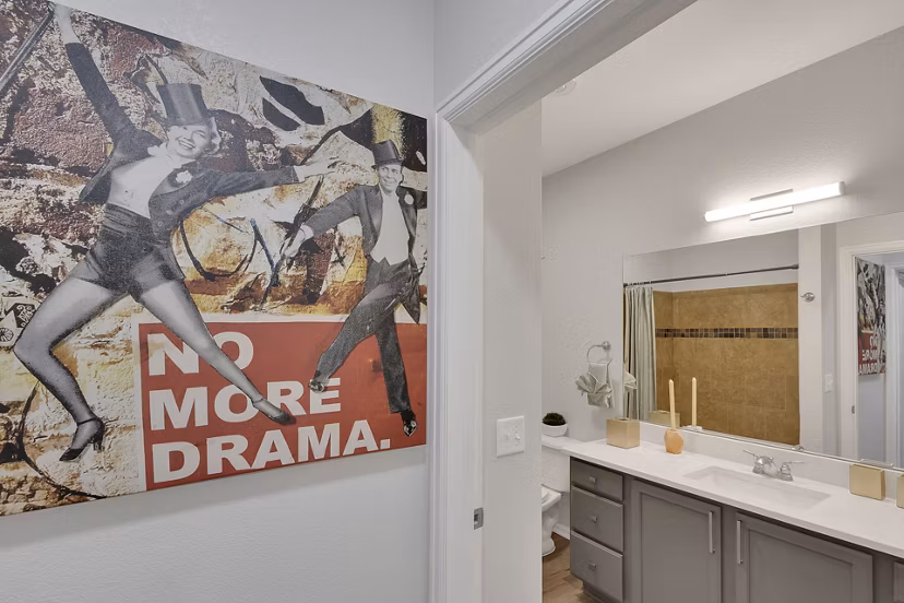 bathroom at Avia Lowry Apartments