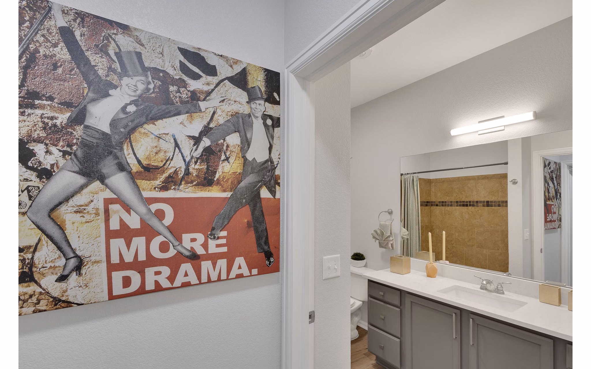 bathroom at Avia Lowry Apartments