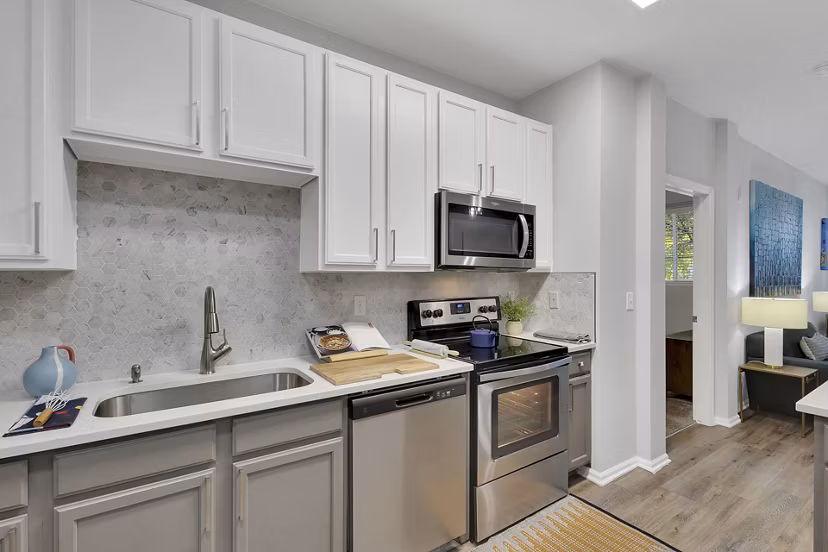 kitchen at Avia Lowry Apartments