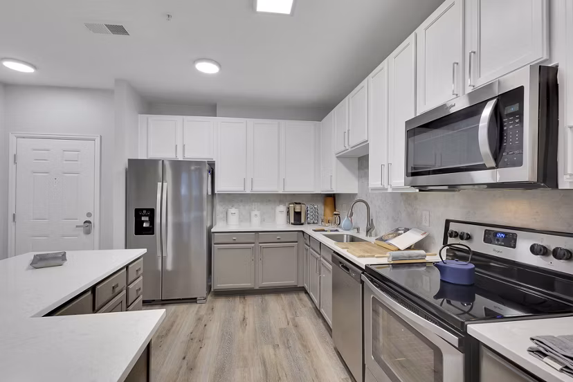 kitchen at Avia Lowry Apartments