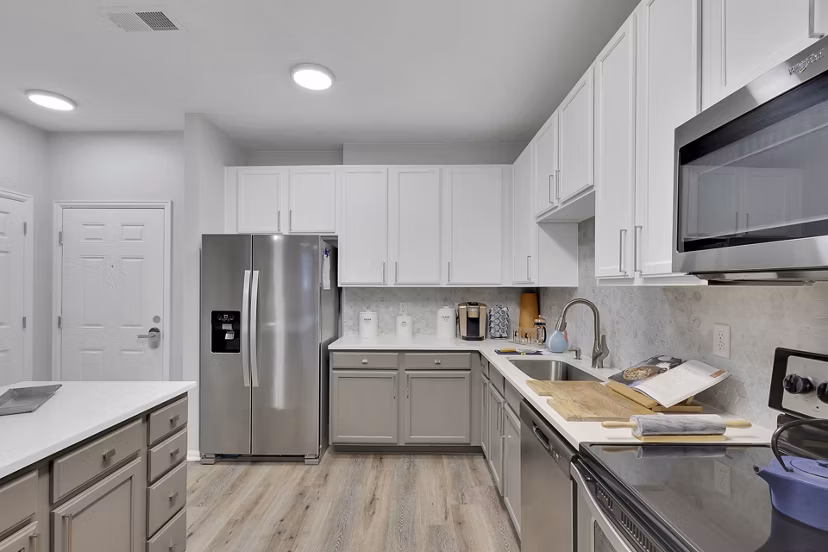 kitchen at Avia Lowry Apartments