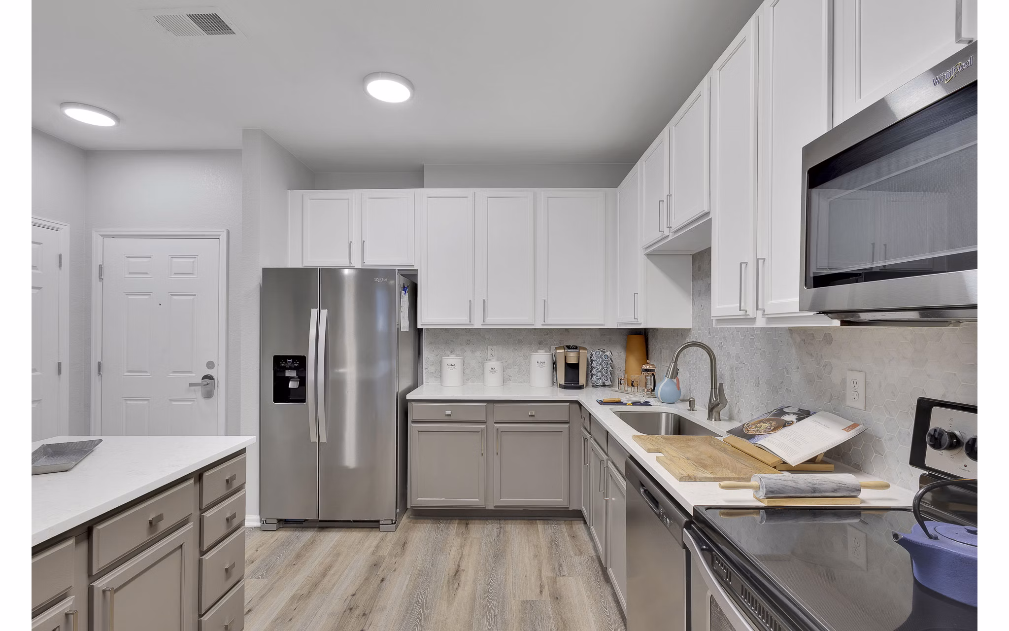 kitchen at Avia Lowry Apartments