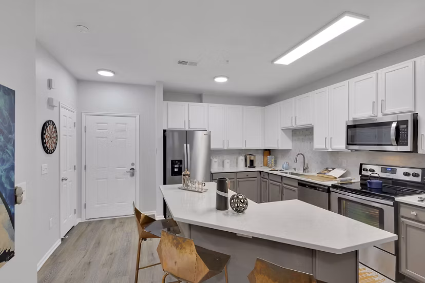 kitchen at Avia Lowry Apartments