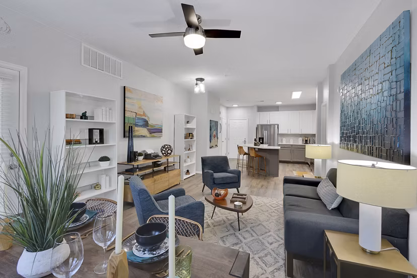 living room at Avia Lowry Apartments