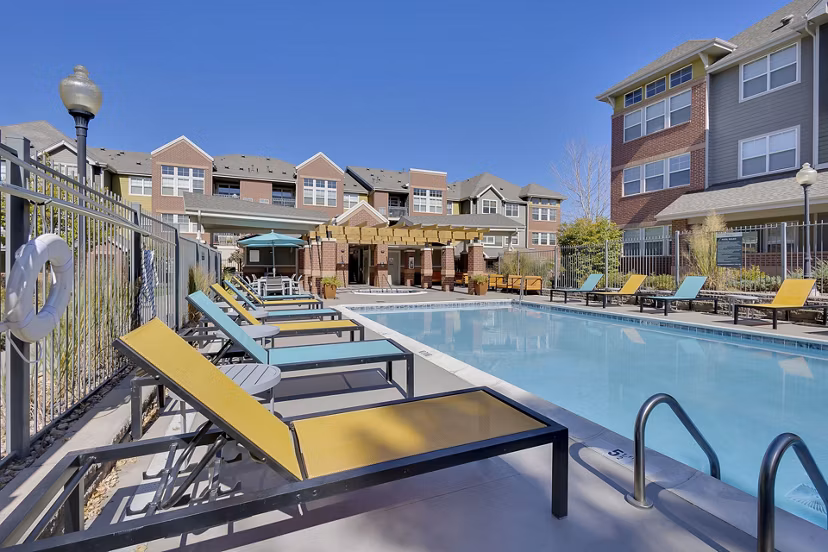 pool at Avia Lowry Apartments