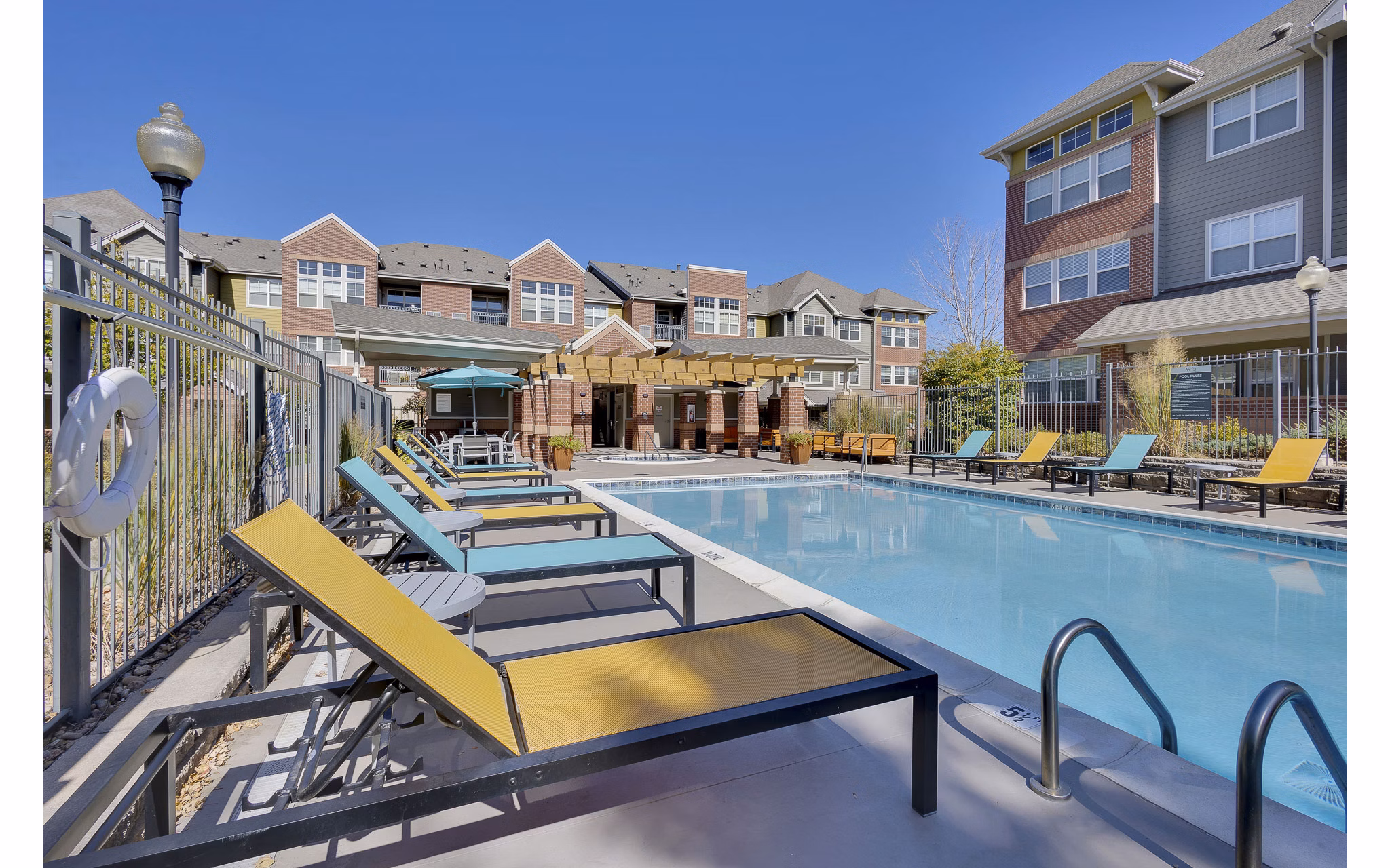 pool at Avia Lowry Apartments
