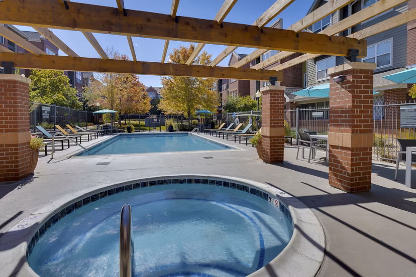 pool at Avia Lowry Apartments