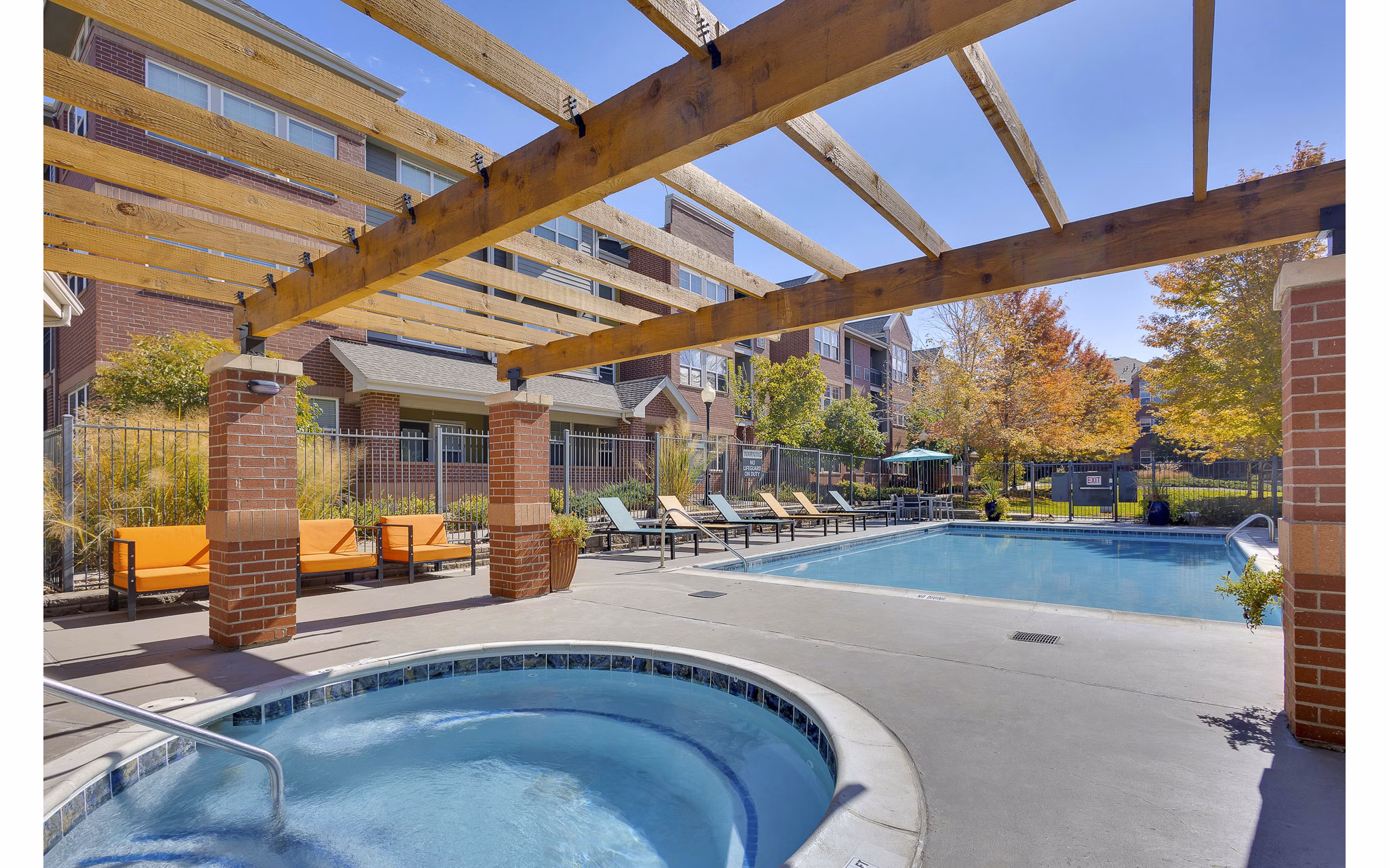 pool at Avia Lowry Apartments
