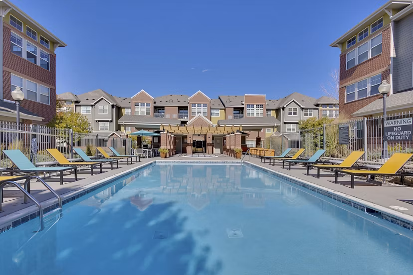pool at Avia Lowry Apartments