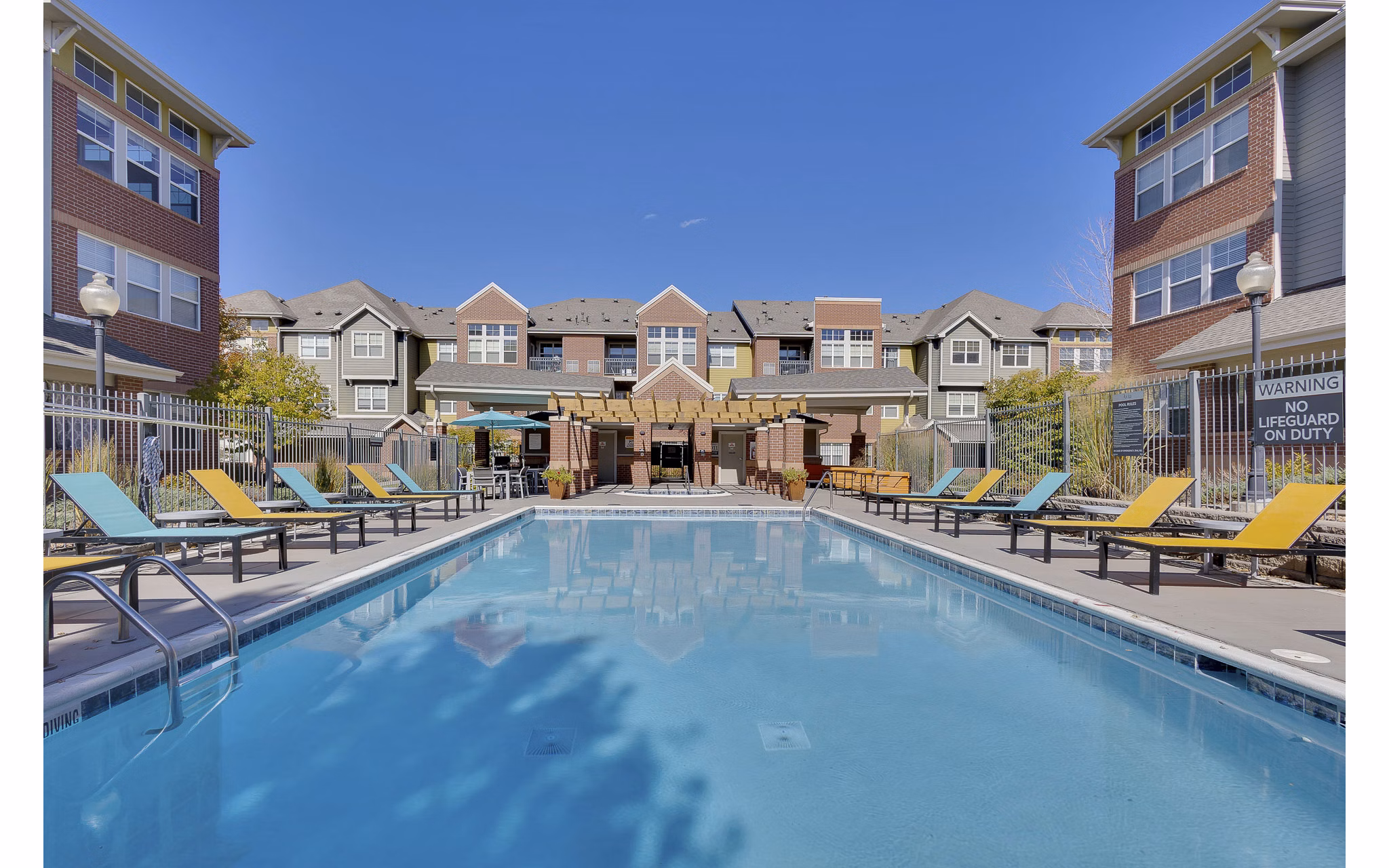 pool at Avia Lowry Apartments