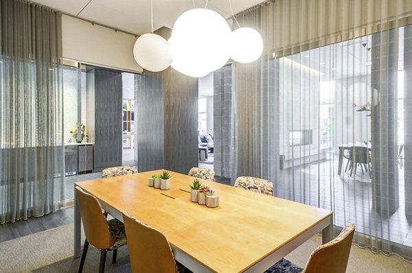 Spacious meeting facility with modern technology at Loren Apartments ideal for gatherings and events