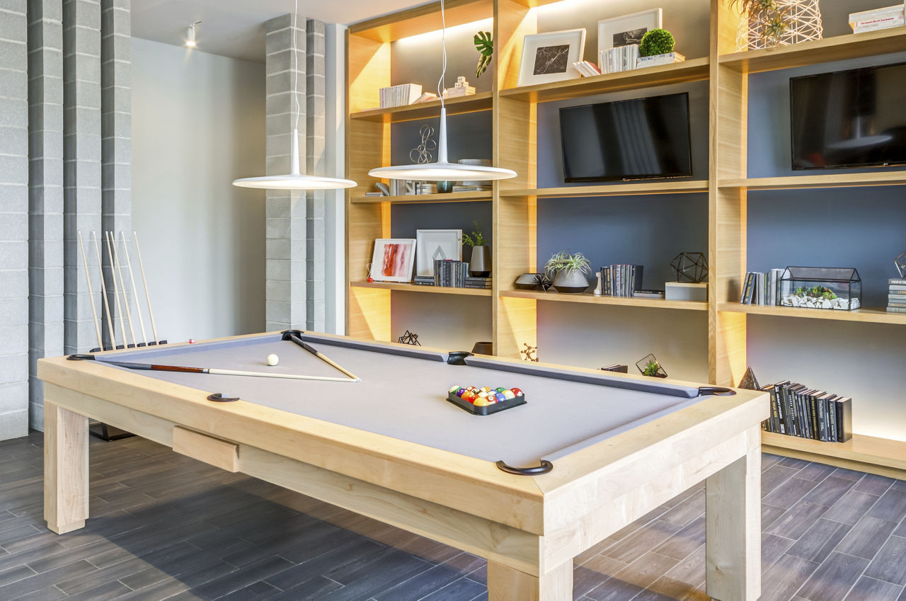 Game room at Loren