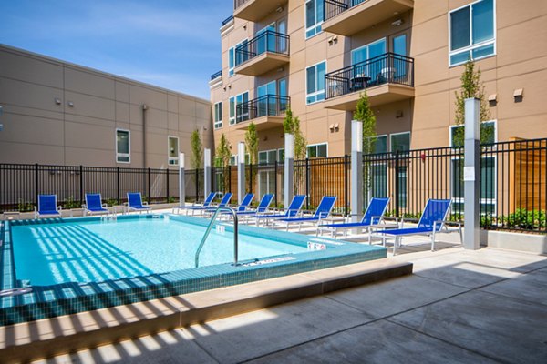 pool at Loren Apartments