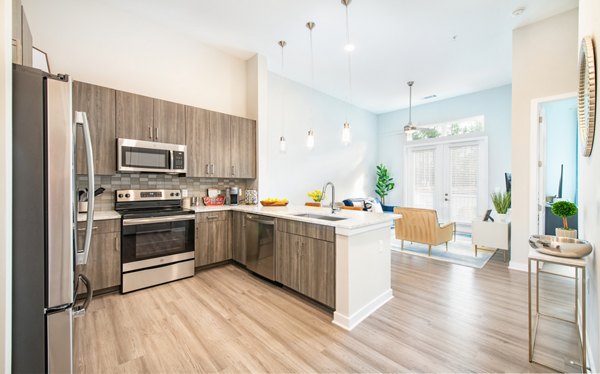 kitchen at Overture Chapel Hill Apartments