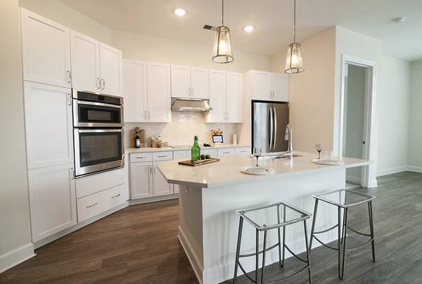 kitchen at Amorance Apartments