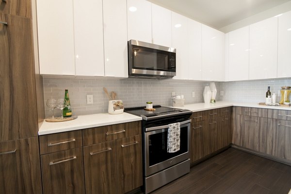 kitchen at Amorance Apartments