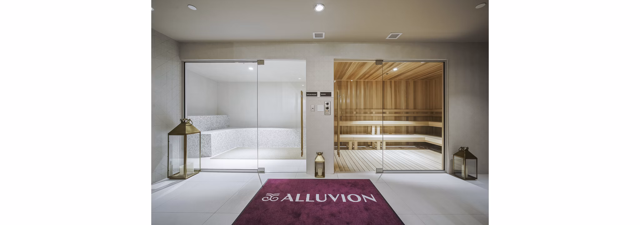 Modern clubhouse at Alluvion Las Olas Apartments featuring luxury amenities, Fort Lauderdale