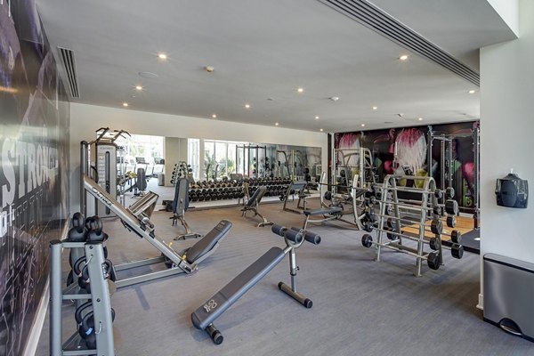fitness center at Alluvion Las Olas Apartments