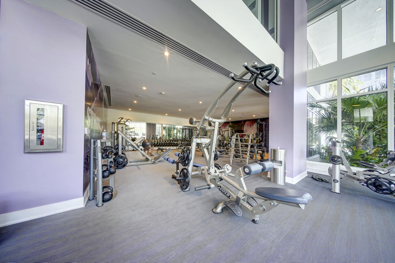 Gym at Alluvion Las Olas (3 of 4)