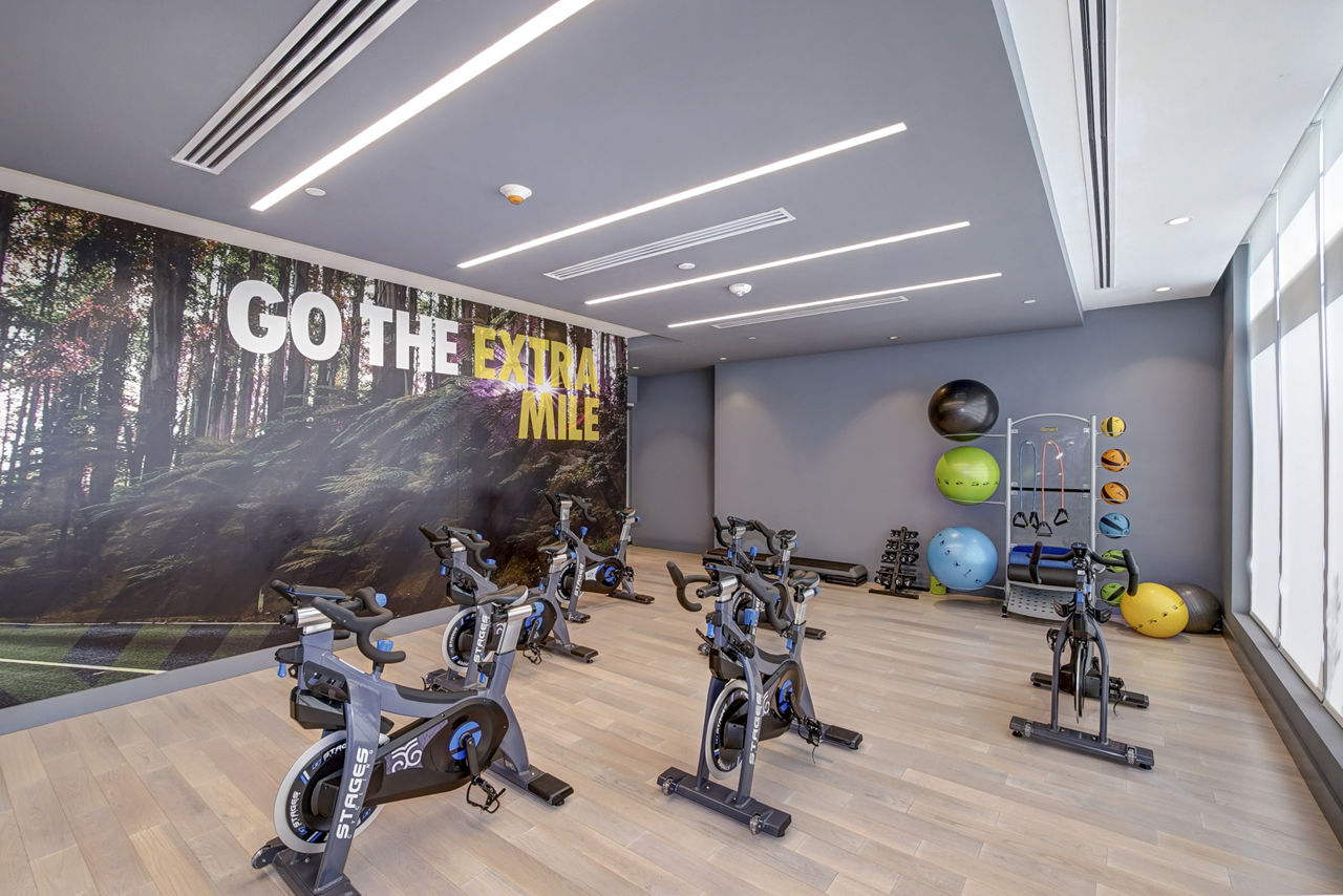 Gym at Alluvion Las Olas (4 of 4)