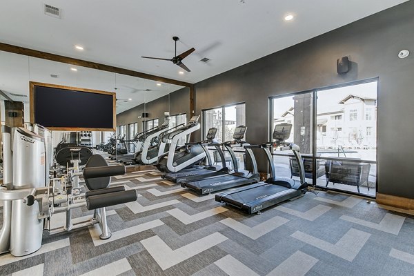 State-of-the-art fitness center at The Preserve luxury apartments