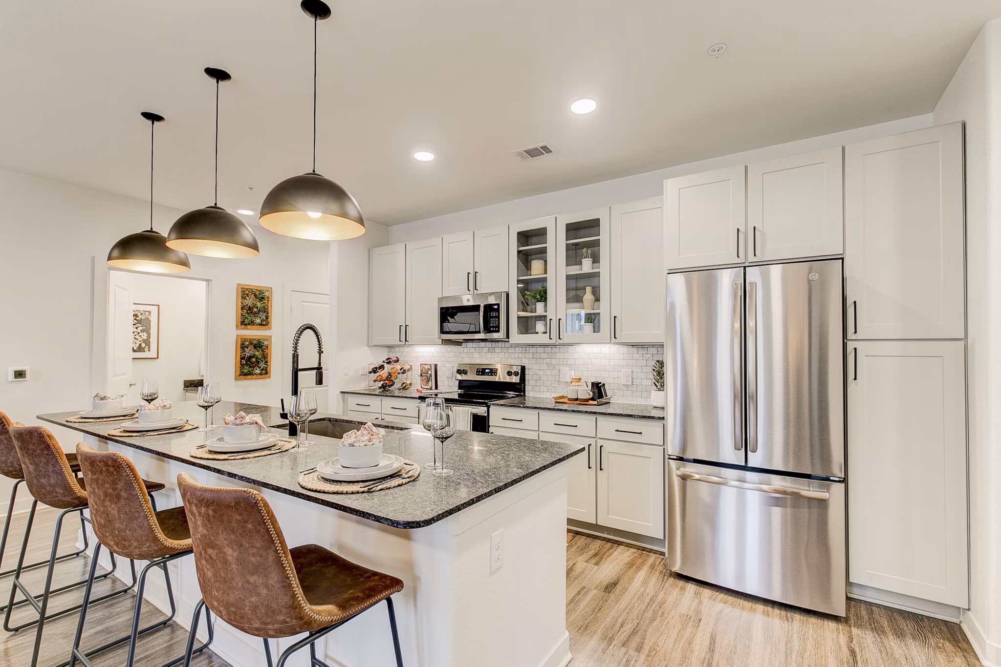 kitchen at The Preserve Apartments