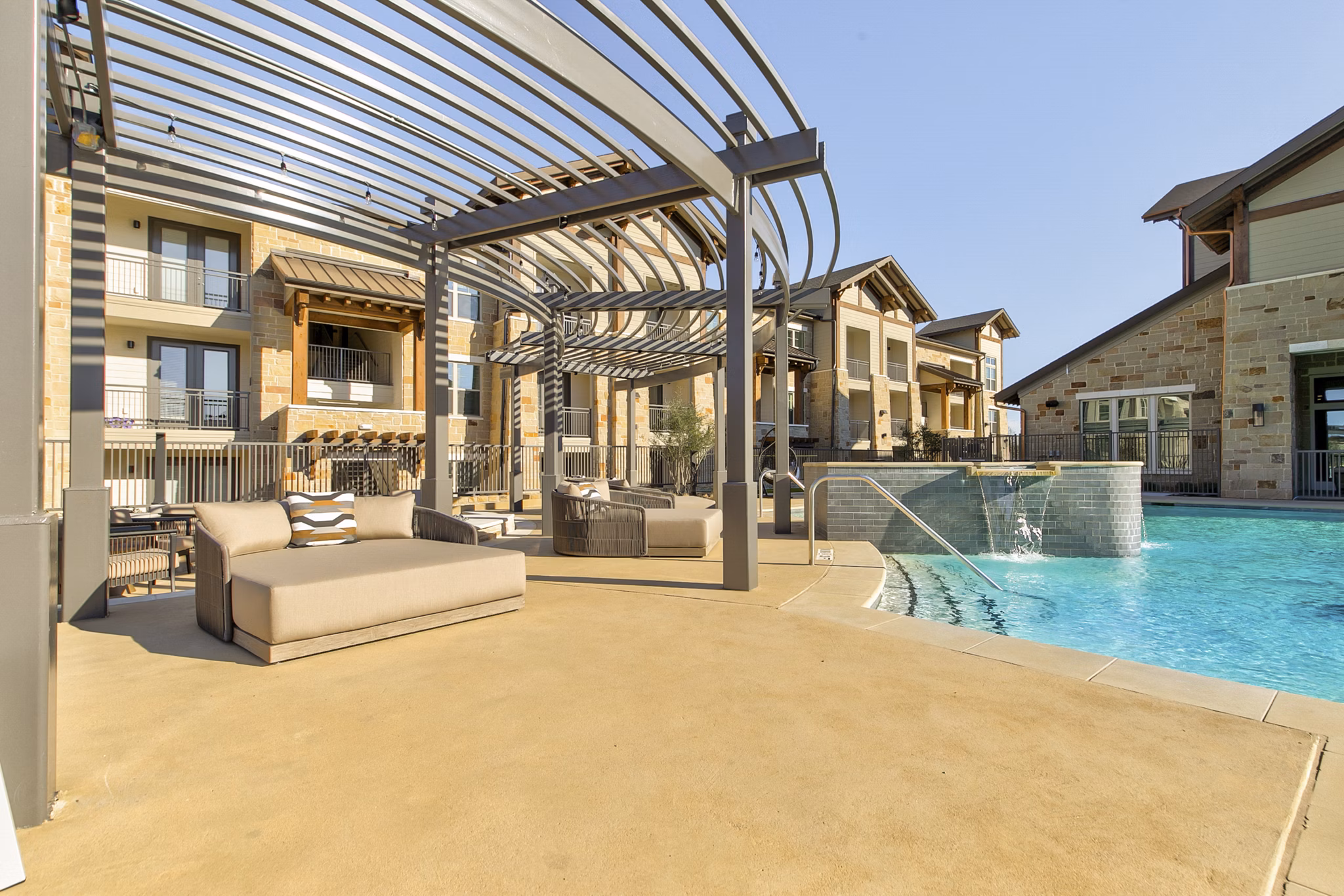 pool at The Preserve Apartments