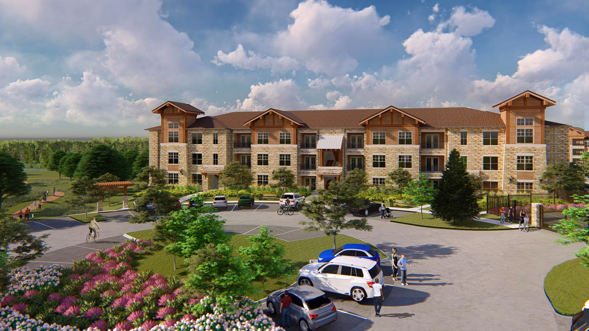 rendering at The Preserve